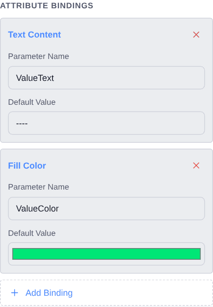 Show a live value with its colour and quality — Take the colour from the alarm logic
