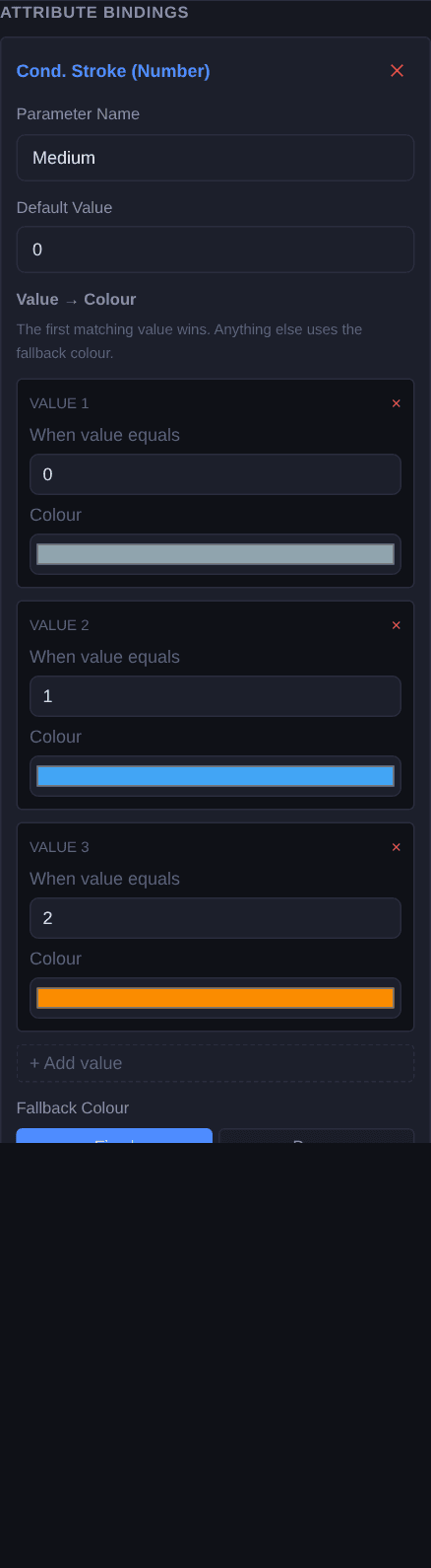 Colour a pipe by medium and widen it by flow — Widen it with the flow